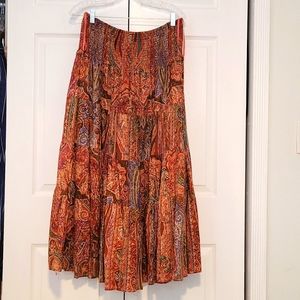 Lauren Ralph Lauren Boho long skirt